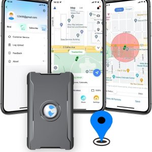 GPS Tracker for Vehicles Cars Long Battery Life up to 12 Months, Strong Magnetic, 10S Instant Updates, Geo-Fence, 4G Real Time Car Tracker Device Hidden Vehicle Tracking Devices, Subscription Needed